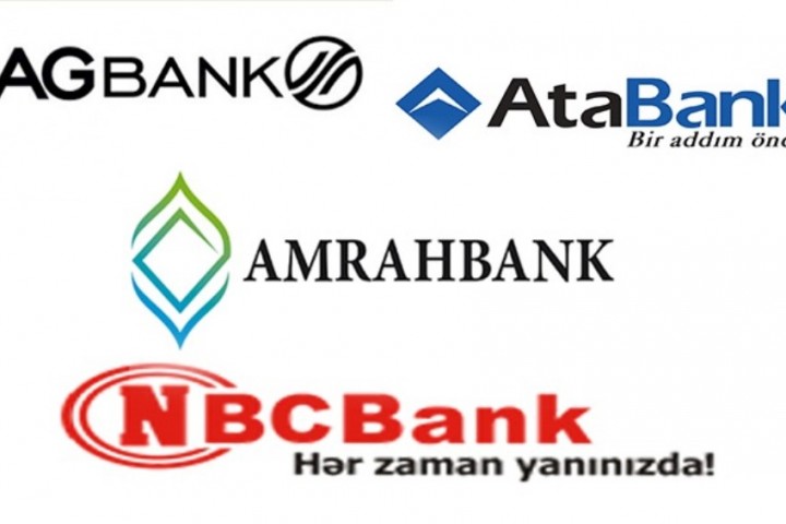 Mərkəzi Bank tərəfindən 4 banka müvəqqəti inibatçılar təyin olunmuşlar